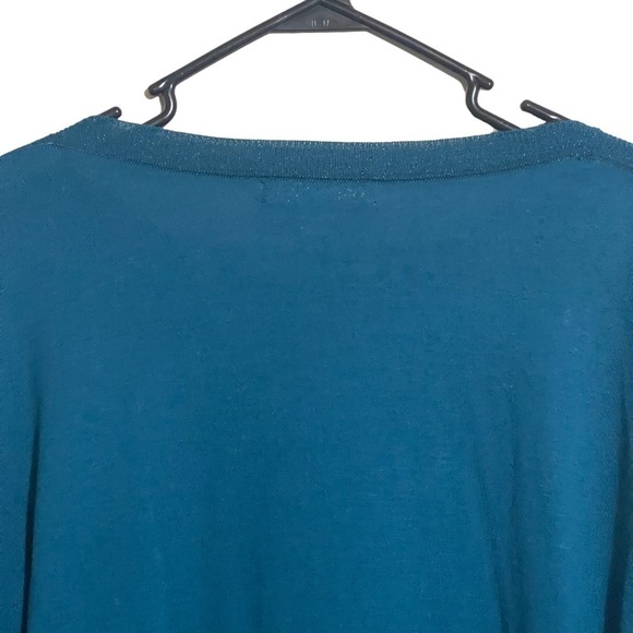 Lilly Pulitzer Cobo Boatneck Sweater Teal Color women’s size XS - Picture 7 of 8